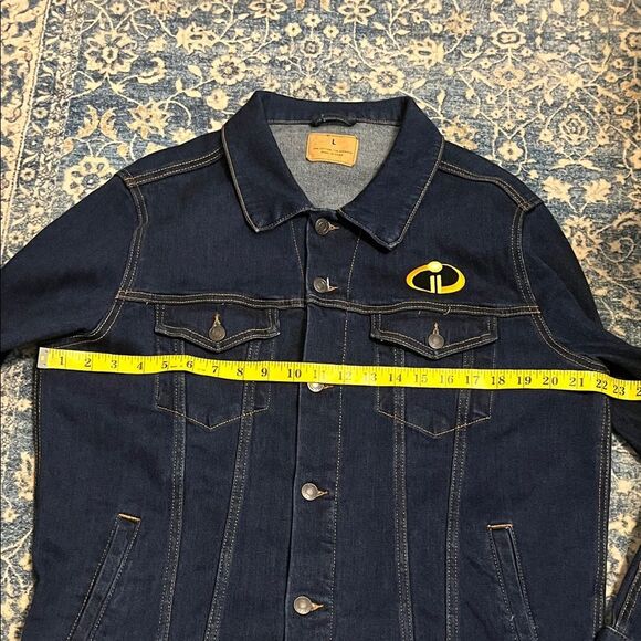 The Incredibles Movie Dark Blue Denim Pockets Jacket - Picture 6 of 8